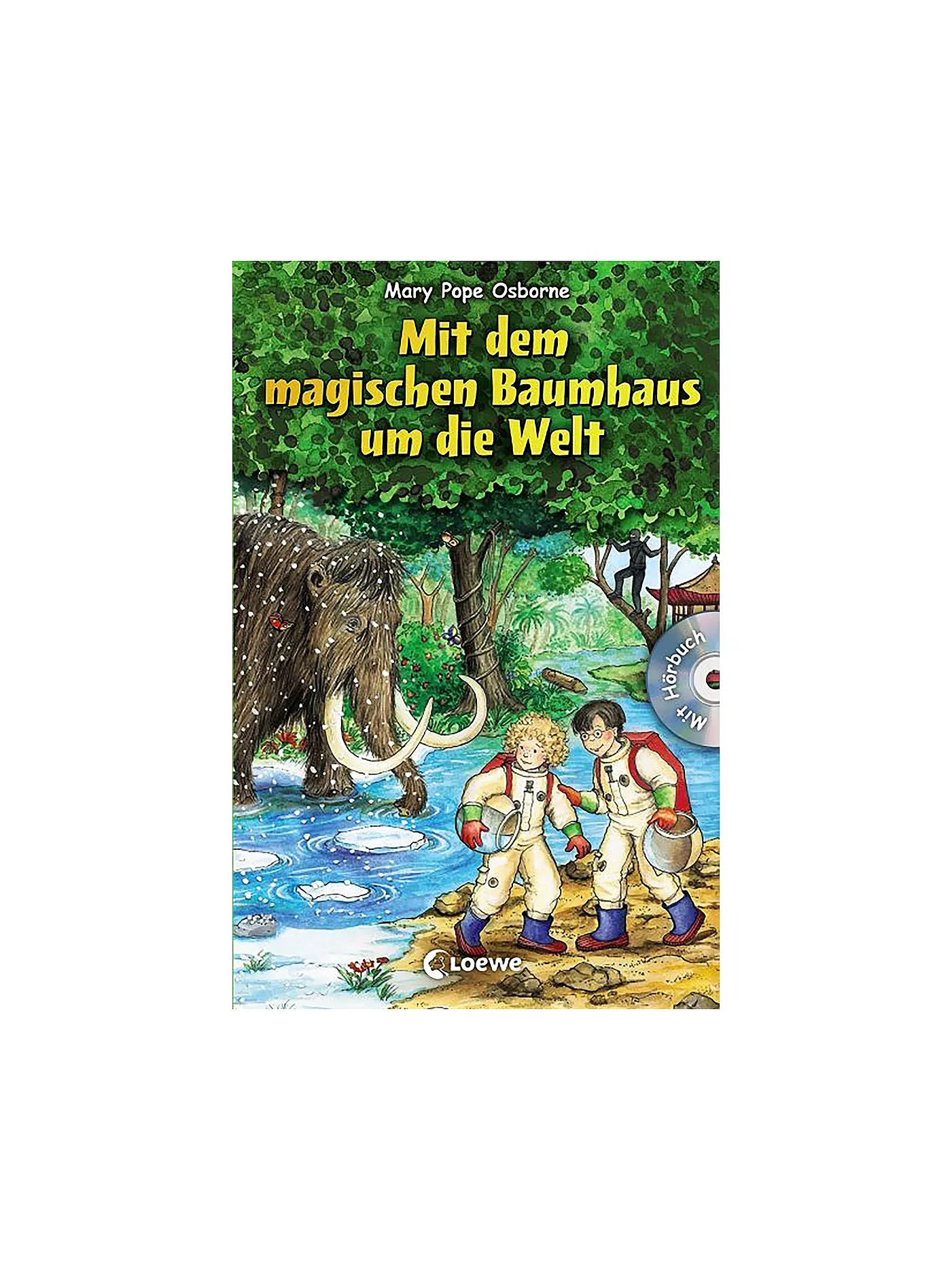 LOEWE VERLAG | Buch - Abenteuer mit dem magischen Baumhaus um die Welt (2) mit Audio-CD | 